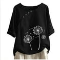 thumbnail image 2 of Womens Shirts Short Sleeve Work Womens Tops Summer Casual Womens Graphic T Shirts Oversized Tshirts Western, 2 of 6
