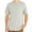 Gray, variant on Men's Casual Pocket Short Sleeve Tee Basic Striped Summer Cotton Soft Tee Tops