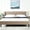 Mink, variant on King Platform Bed With Headboard In Cloud White Velvet And Excellent Support