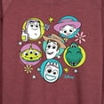 thumbnail image 3 of Toy Story 4 - Group Grid - Women's Lightweight French Terry Long Sleeve Shirt, 3 of 5