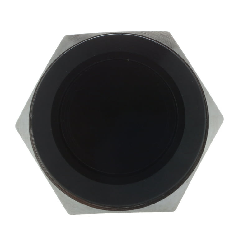 Bouton Poussoir Interrupteur Noir 16mm 12V Pour Klaxon Voiture Auto