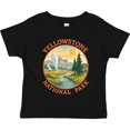 thumbnail image 3 of Inktastic Yellowstone National Park Vintage Design Boys or Girls Toddler T-Shirt, 3 of 5