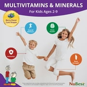 NuBest Tall Kidz, Multivitamins and Minerals Supports Growth & Develop, Berry Flavor, 60 Chewable Count
