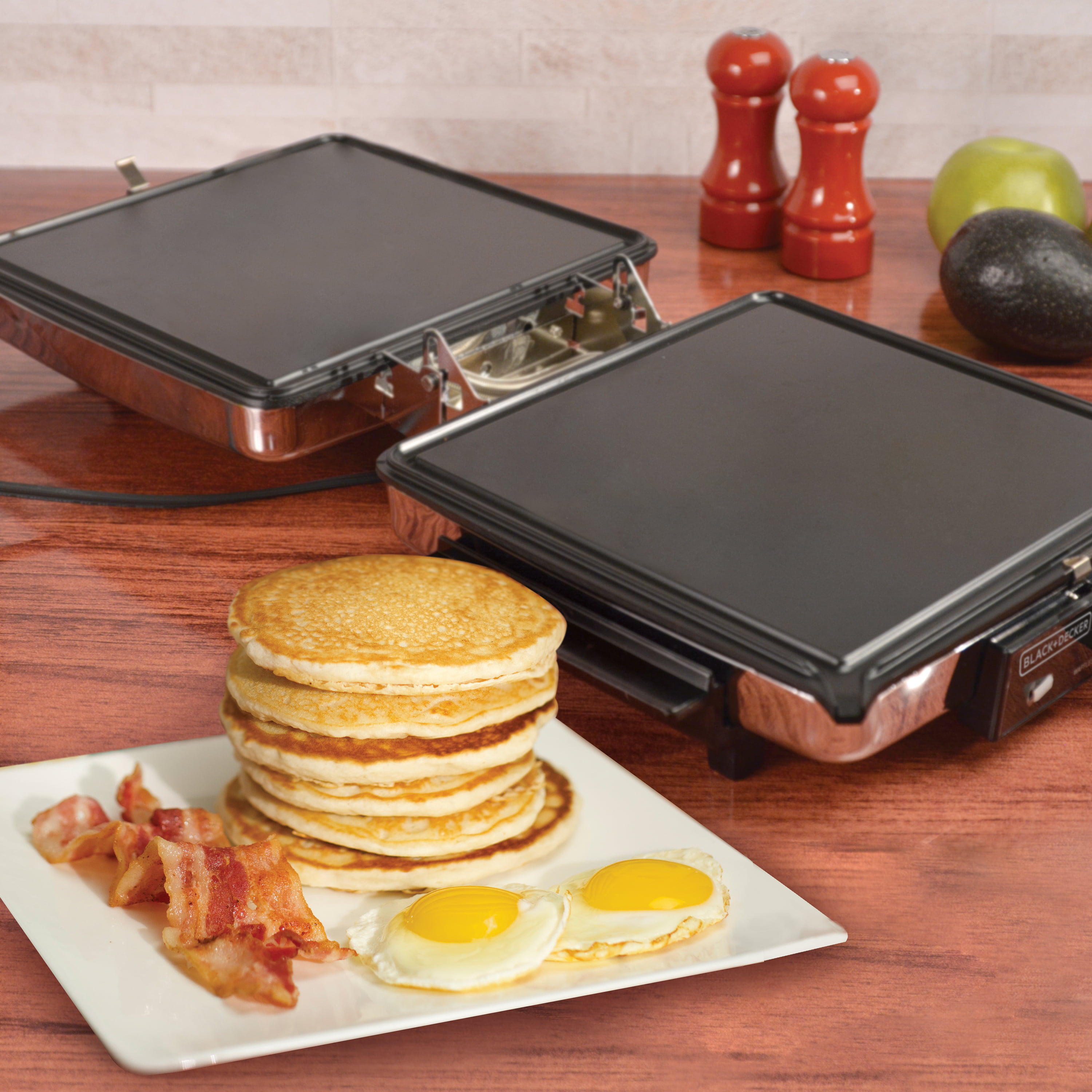  BLACK+DECKER G48TD Waffle Maker, 3-in-1, Silver: Electric Waffle  Irons: Home & Kitchen