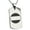 Silver, variant on Stainless Steel Nitta Samurai Crest Engraved Dog Tag Pendant Necklace