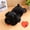 black, variant on NCQ 3T GROUP Puppy Heartbeat Toy for Dogs Sleep Aid Stuffed Animal with Heartbeat Toy for Puppy Essentials Pet Pillow Anxiety Relief Calming Toy(Yellow)