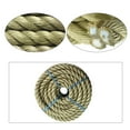 thumbnail image 3 of Twisted ProManila - UnManila, Polypropylene Cord Twisted 8 Strand for Indoor Outdoor Use, Tan Rope Cordage for Decor, Crafts, Sporting, Commercial, and Landscaping, 3 of 7