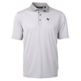 thumbnail image 2 of Men's Cutter & Buck  Gray/White Air Force Falcons Big & Tall Virtue Eco Pique Micro Stripe Recycled Polo, 2 of 3