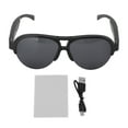 thumbnail image 2 of Lunettes de Soleil Musicales, Micro Intégré à Double Haut-Parleurs Lunettes de Soleil Unisexes Intelligentes pour Hommes Femmes pour Sport de Plein Air, 2 of 7