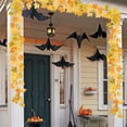 thumbnail image 5 of Leodye 1 Pack Fall Garland Outdoor 78.77in Maple Leaves Fall Leaf Garlands for Autumn Fireplace Party Decor Thanksgiving Door Decorations, 5 of 6