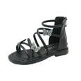 thumbnail image 2 of Dyfzdhu Girls Sandals Kids Girls Butterfly Princess Beach Shoes Soft-Soled Non-Slip Sandals, 2 of 6