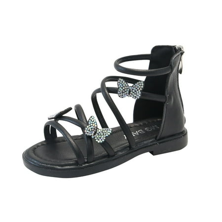 

Yinguo Kids Girls Butterfly Princess Beach Shoes Soft-soled Non-slip Sandals