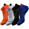thumbnail image 2 of Men's Athletic Non Slip Low Cut Ankle Socks Cushioned Sports Running Casual Sock 1Pair, 2 of 6