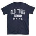 thumbnail image 1 of Old Town Maine Classic Established Men's Cotton T-Shirt, 1 of 1