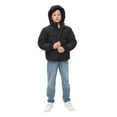 thumbnail image 5 of Rokka&Rolla Boys' Grid Winter Coat Kids' Fleece Lined Jacket, 5 of 12