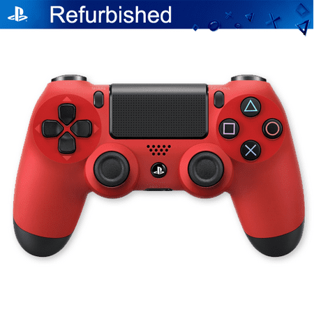 Microsoft Dualshock 4 Controller, Red Sony PlayStation 4 (Refurbished)
