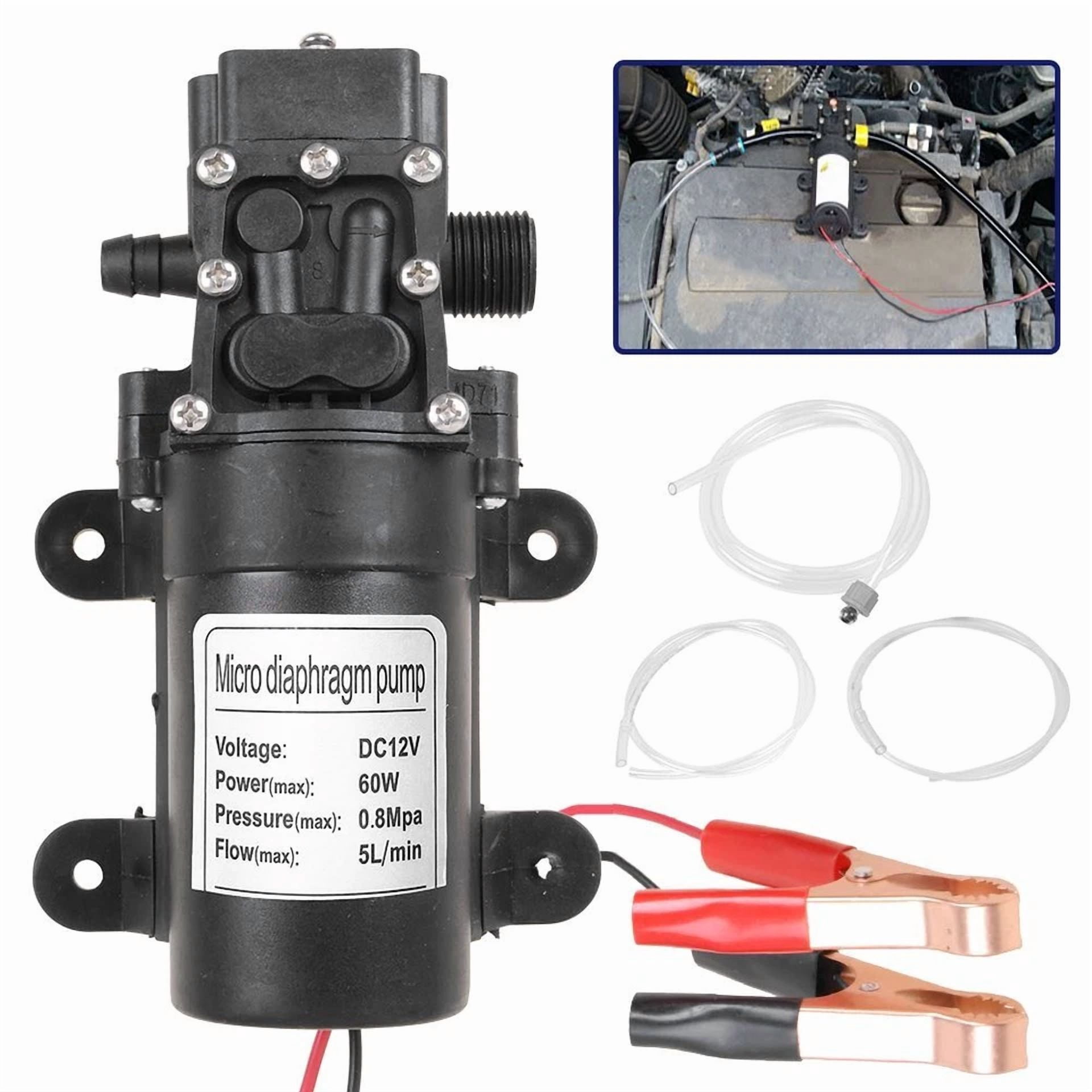 CIRCLE- 12V Motor Oil Fluid Extractor Electric Siphon Transfer Change Pump 60W Durable