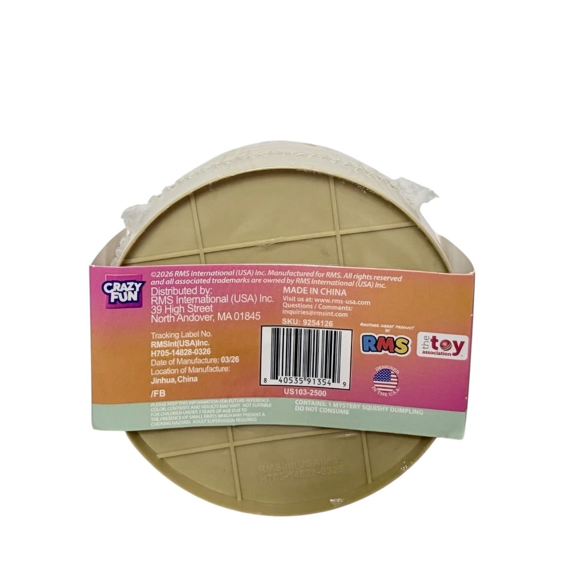 Crazy Fun The Original Mystery Dumpling Sherbert Edition Orange Scented One Set