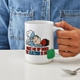 thumbnail image 4 of CafePress - Snoopy Wake Me Up Large Mug - 15 oz Ceramic Large White Novelty Mug, 4 of 6
