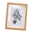 thumbnail image 2 of Marco de fotos, escritorio y colgante de pared, 11 cm x 15 cm, decoración del hogar, marco de fotos moderno de madera para sala de estar, hogar, boda,, 2 of 9