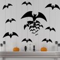 thumbnail image 1 of Adhesivos murales Halloween Bat Scary Black Flying, 90 x 30 cm, PVC, 1 of 3