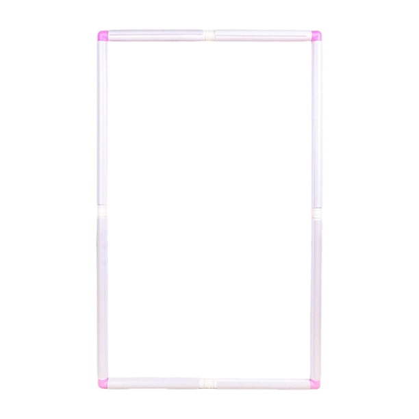 Aro de bordado con clip, marco portátil, herramienta de costura DIY, punto de cruz para tapicería, 46 cm x 76 cm