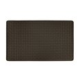 thumbnail image 2 of Embossed Kitchen Mats Cushioned Anti Fatigue, Non-Slip Leather-Like Kitchen Floor Mat, Eco-Friendly PVC Foam, Waterproof Anti-Fatigue Mat for Kitchen, Office, Sink, Laundry, 18" W  30" L, Brown, 2 of 3