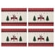 thumbnail image 1 of Mantel individual navideño nuevo, decoración de muñeco de nieve para el hogar, mantel de mesa antideslizante con aislamiento térmico, 1 of 5