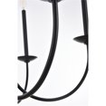 thumbnail image 4 of Living District Cohen 6-Light Mid-Century Metal Pendant in Black, 4 of 6