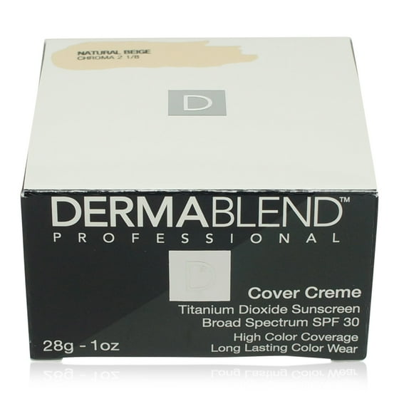 Dermablend Dermablend Cover Creme SPF 30, Natural Beige, 1 Oz