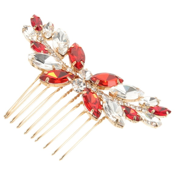 MEIBUTYUP Rhinestone Decorative Hair Clip Set for Women, Sparkling Hair Accessories, Elegant Hair Ornaments, 1 Set