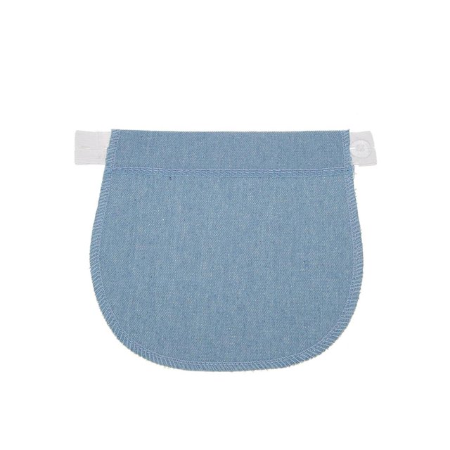Elástico Ajustable para Mujeres Embarazadas Botón Extensión Del ZF0018 (azul Claro)