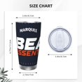 thumbnail image 4 of Taza térmica duradera de acero inoxidable 304 con temática del equipo de fútbol de los Bears con tapa y pajita Taza térmica de acero inoxidable de 20 oz Taza para automóvil Adecuada para bebidas, 4 of 8