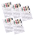 thumbnail image 2 of Kit de costura desechable de 5 paquetes, portátil, multifuncional, con aguja de coser, hilo, bordado, herramientas de punto de cruz, con estuche de almacenamiento para viajes al aire libre y hoteles., 2 of 8