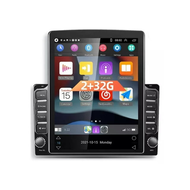 Pantalla vertical Radio Touch de 9,7 pulgadas HD 1080 Wifi Gps