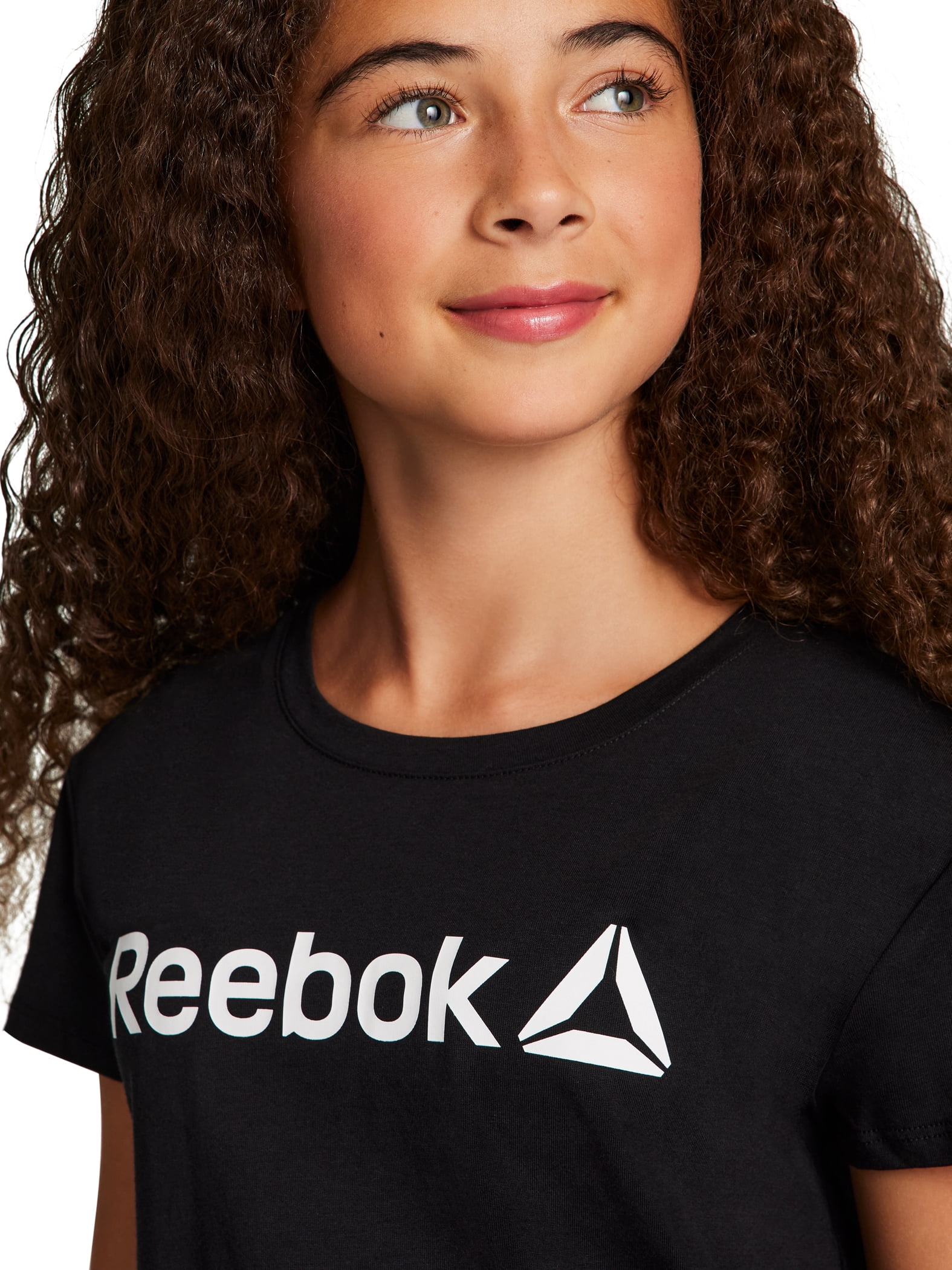 Reebok Girl’s Athletic Identity 2-Pack Short Sleeve T-Shirt, Sizes 4-18