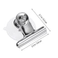 thumbnail image 4 of 5 piezas de ventosas de cocina para ventanas, clip para refrigerador pesado, acero inoxidable, PVC, 4 of 6