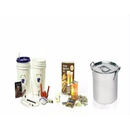 Complete Brew Starter Kit With Kettle & Ingredient Kit For Homebrewing Beer