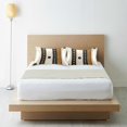 thumbnail image 6 of Yayeee Pillowcase Standard Size Set of 2 Satin Wrinkle Resistant Pillow Case, Beige Abstract Dots, 6 of 8