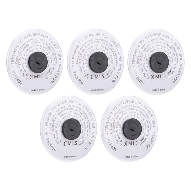Interliner de Lente, Interlinador de Lentes de Lente de Marco Completo 5 PCS Professional para Marcos Demasiado Pequeños
