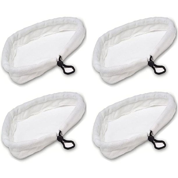 Juego de 4 paños de limpieza de microfibra, aptos para H20, X5, S302, S001 y otras máquinas de vapor, limpieza de muebles y suelos Banban