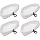 thumbnail image 1 of Juego de 4 paños de limpieza de microfibra, aptos para H20, X5, S302, S001 y otras máquinas de vapor, limpieza de muebles y suelos Banban, 1 of 2