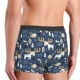 thumbnail image 3 of Uemuo Forest Elk Pattern Men's Boxer Briefs,Trunk Anti-Chafing,Comfortable, Durable, and Stylish Underwear-Medium, 3 of 9