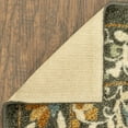 thumbnail image 3 of (2 pack) Mainstays Bright Persian Medallion Rust Multicolor Indoor Area Rug, 7' x 10', 3 of 8