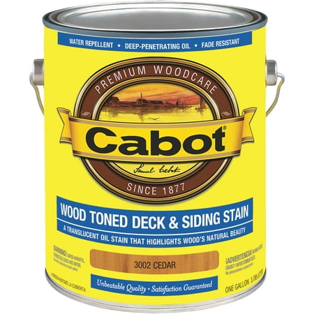 UPC 080351130021 product image for Cabot Wood Toned Deck And Siding Stain-CEDAR CLEAR FINISH | upcitemdb.com