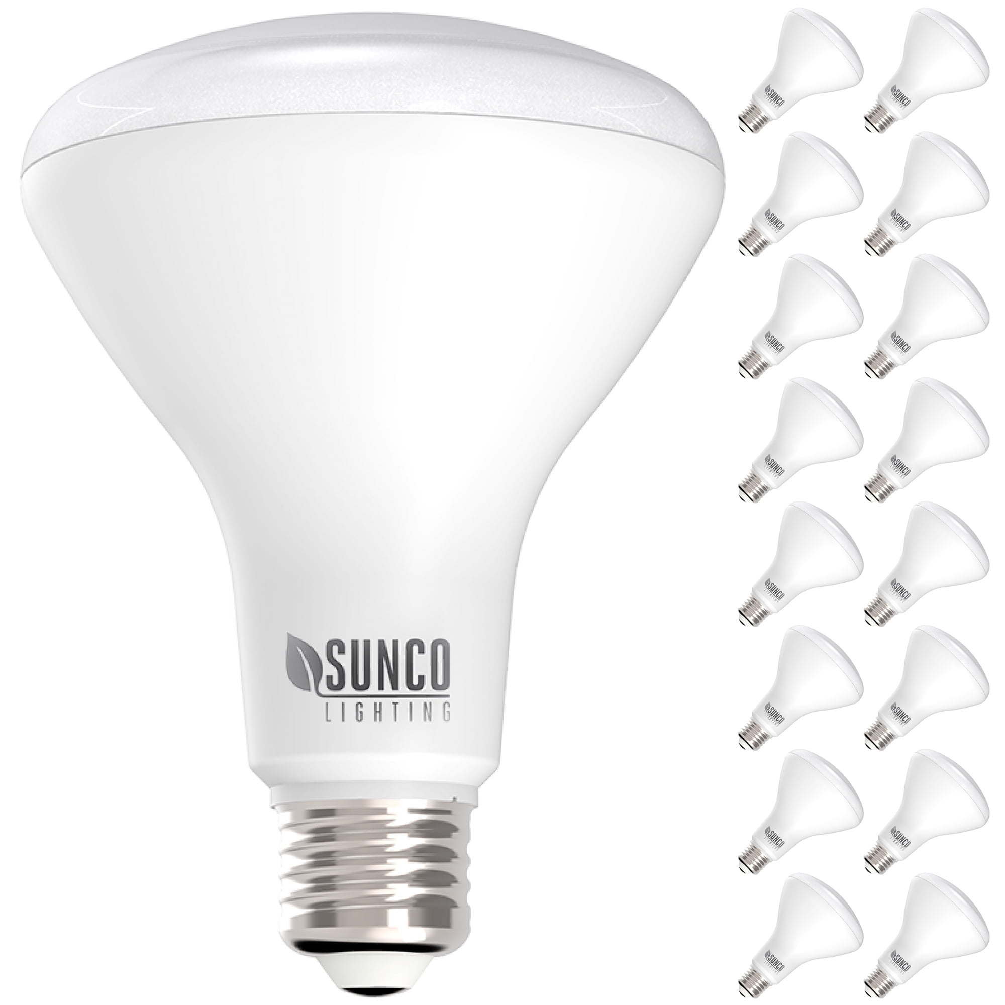 Sunco Lighting 8 Pack 6 Inch Slim Ultra-Thin Recessed Retrofit Kit LED 5000K 