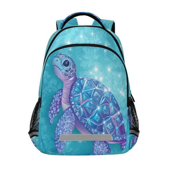 ALAZA Sea Turtle Backpack Elementary School Bag Bookbag Travel Rucksack