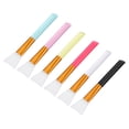 thumbnail image 1 of Pinceles de Epoxi de Silicona Uxcell Rosa/Azul/Blanco/Amarillo/Negro/Rojo Aplicador Pincel, 6 Pcs, 1 of 5