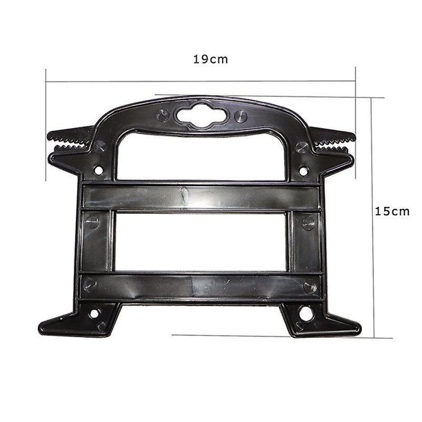 Bobinador carrete escalera cable ordenado organizador titular línea de pesca Cable bobinas cuerda organizador herramienta para sujetar cuerdas de paracaídas (negro 5 piezas) ZefeiWu 8390612580437