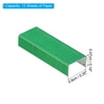 thumbnail image 2 of Unique Bargains Staples for Stapler, 6 Pack(1000Pcs Staples Per Pack) #10 Mini 3/16 Inch Length Staples Jam Free Green, 2 of 7